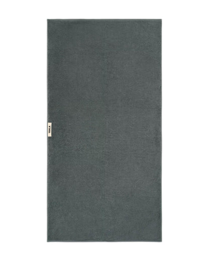 lost & found TEKLA Tekla Terry Bath Towel Charcoal Grey