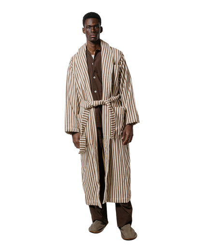 lost & found TEKLA Tekla Terry Classic Bathrobe Kodiak Stripes