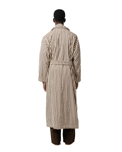 lost & found TEKLA Tekla Terry Classic Bathrobe Kodiak Stripes