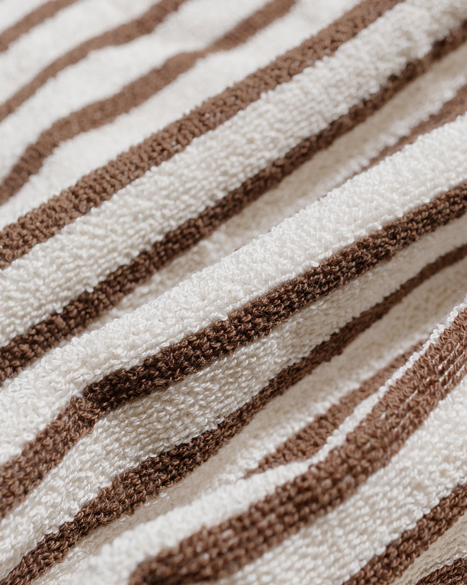 lost & found TEKLA Tekla Terry Classic Bathrobe Kodiak Stripes