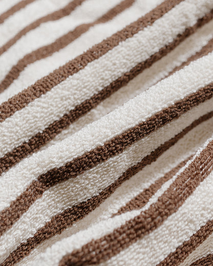 lost & found TEKLA Tekla Terry Classic Bathrobe Kodiak Stripes
