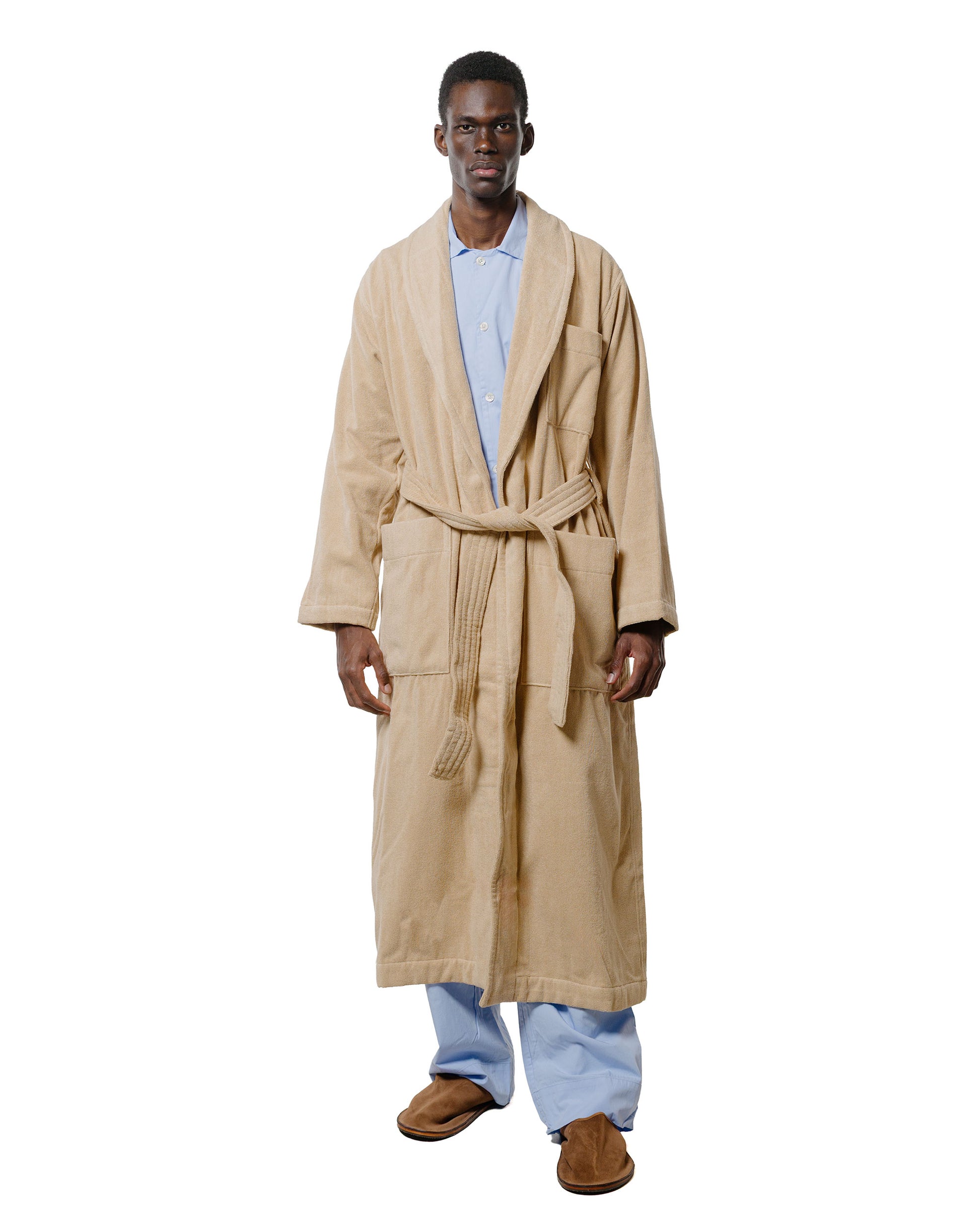 lost & found TEKLA Tekla Terry Classic Bathrobe Sienna