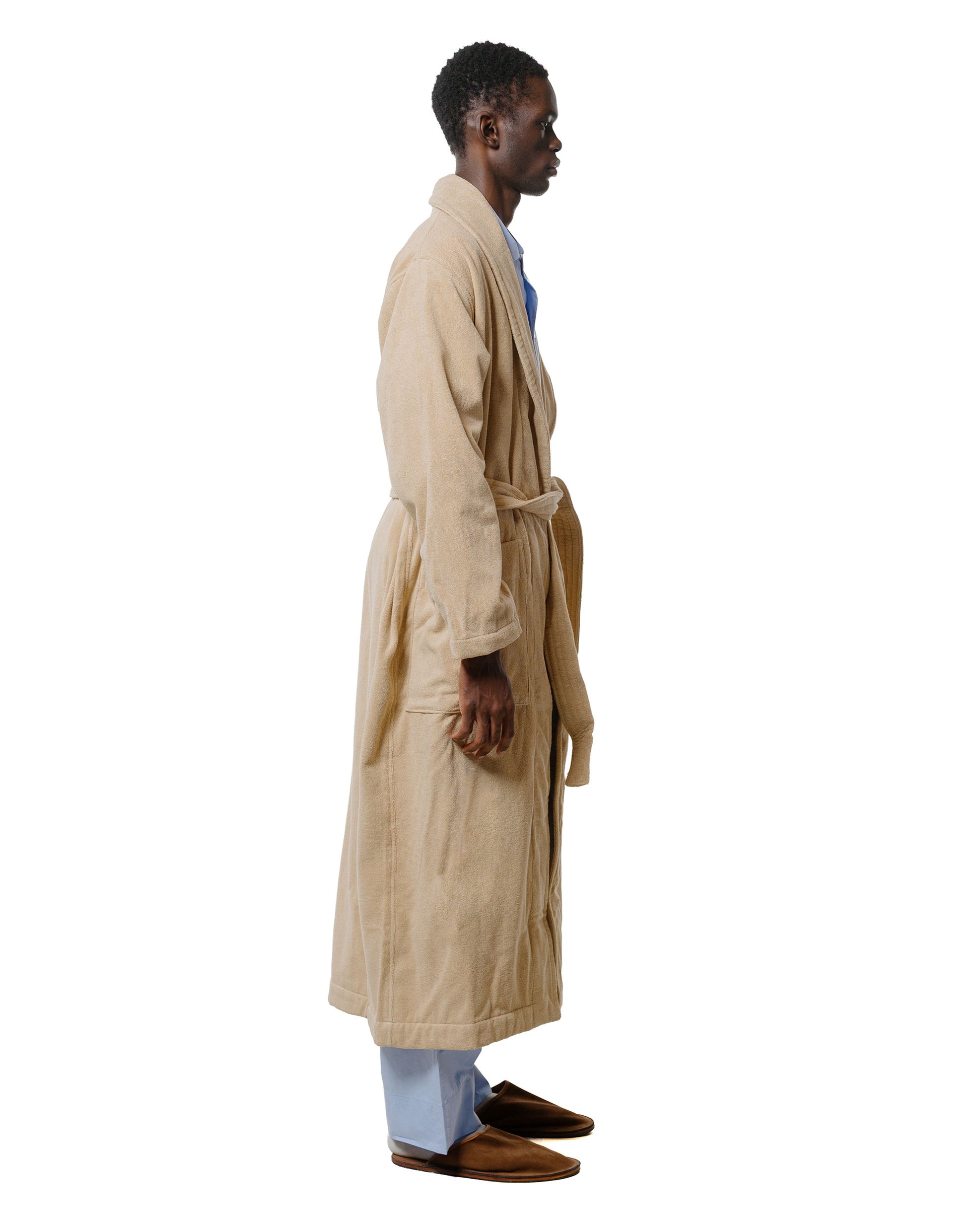 lost & found TEKLA Tekla Terry Classic Bathrobe Sienna