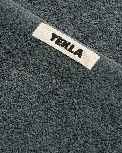 lost & found TEKLA Tekla Terry Hand Towel Charcoal Grey
