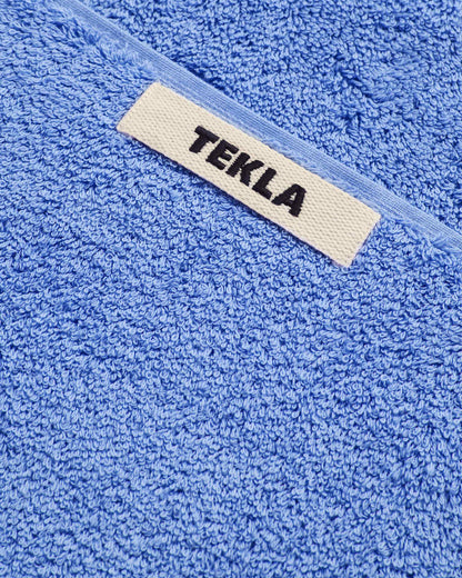 lost & found TEKLA Tekla Terry Hand Towel Clear Blue