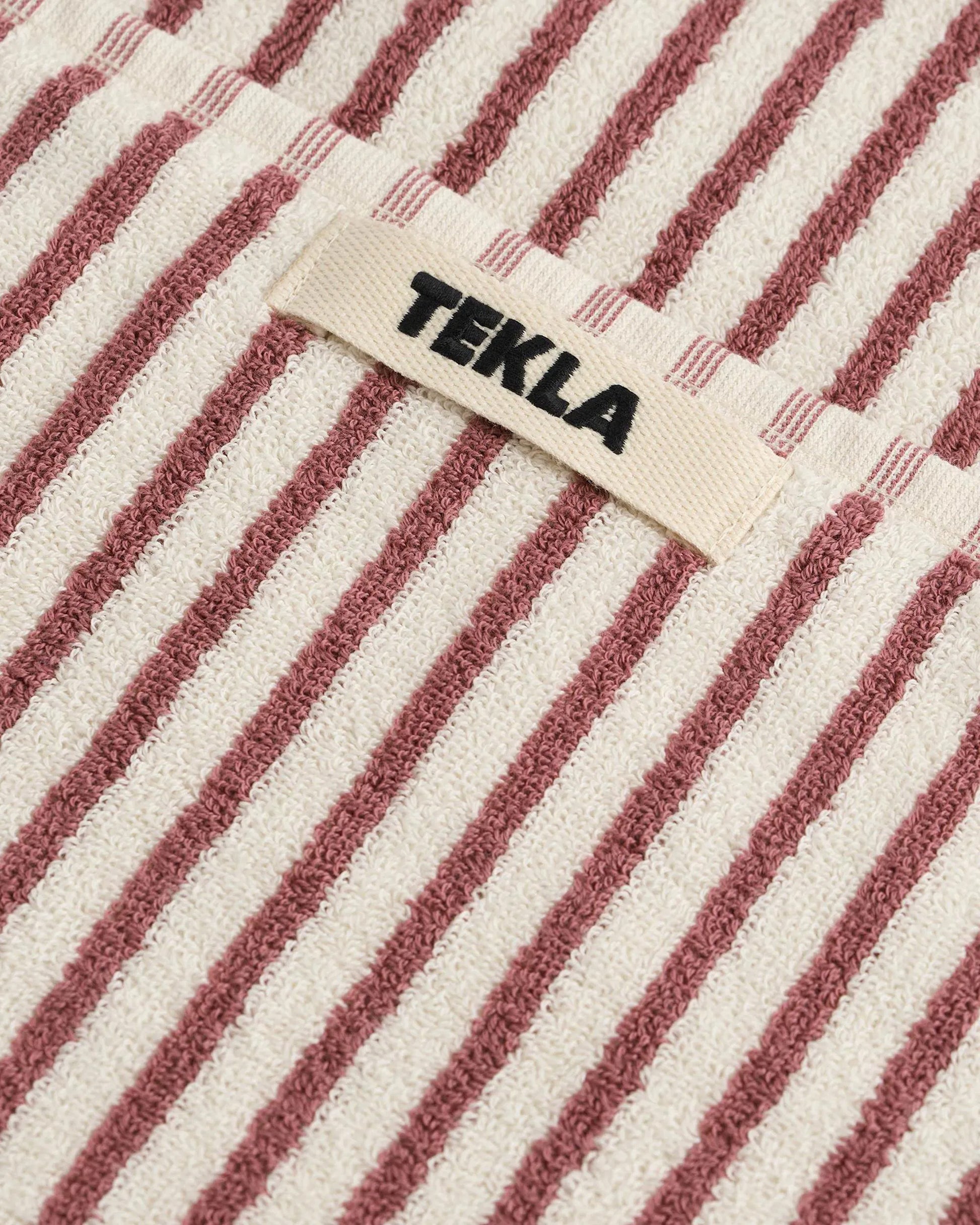 lost & found TEKLA Tekla Terry Hand Towel Ripple Stripes