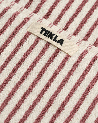 lost & found TEKLA Tekla Terry Hand Towel Ripple Stripes