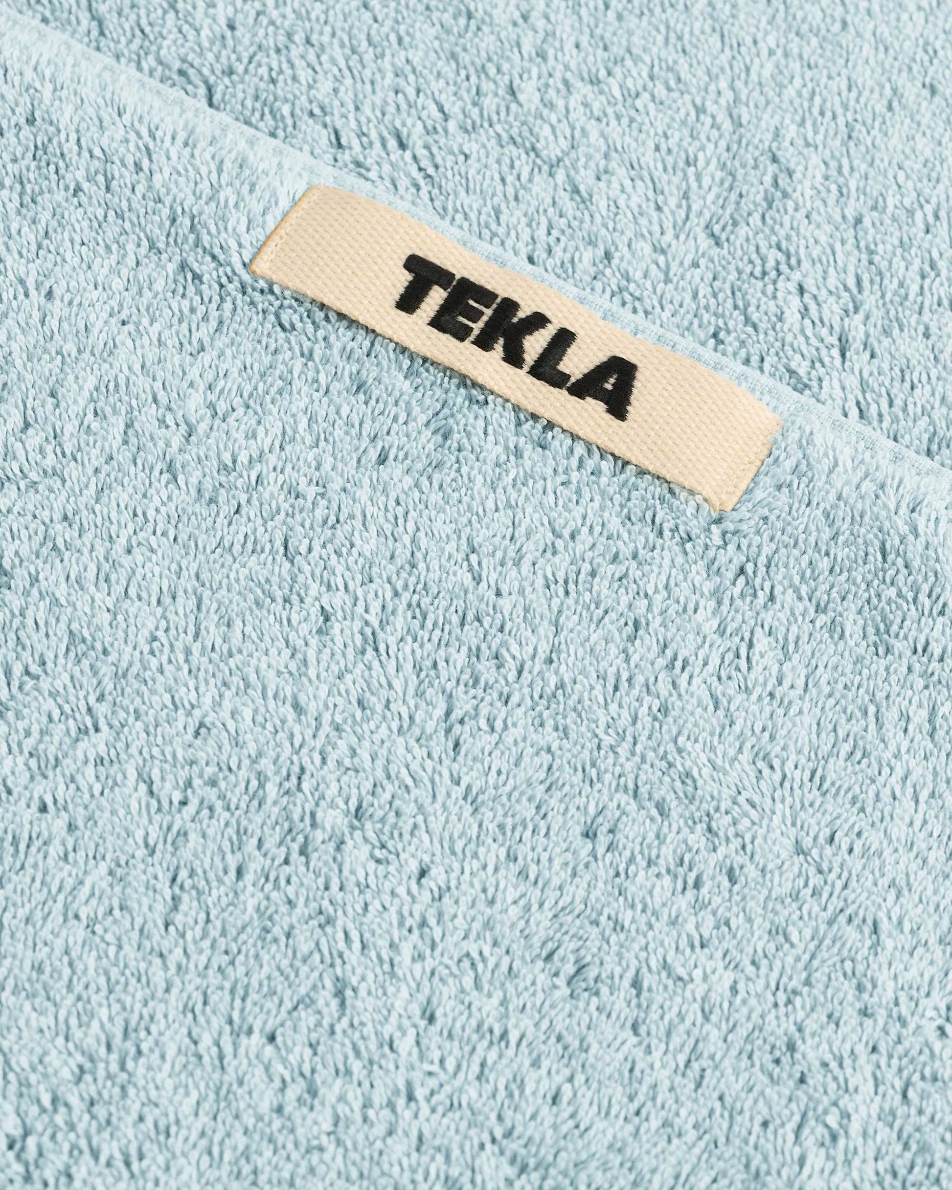 lost & found TEKLA Tekla Terry Hand Towel Sky Blue