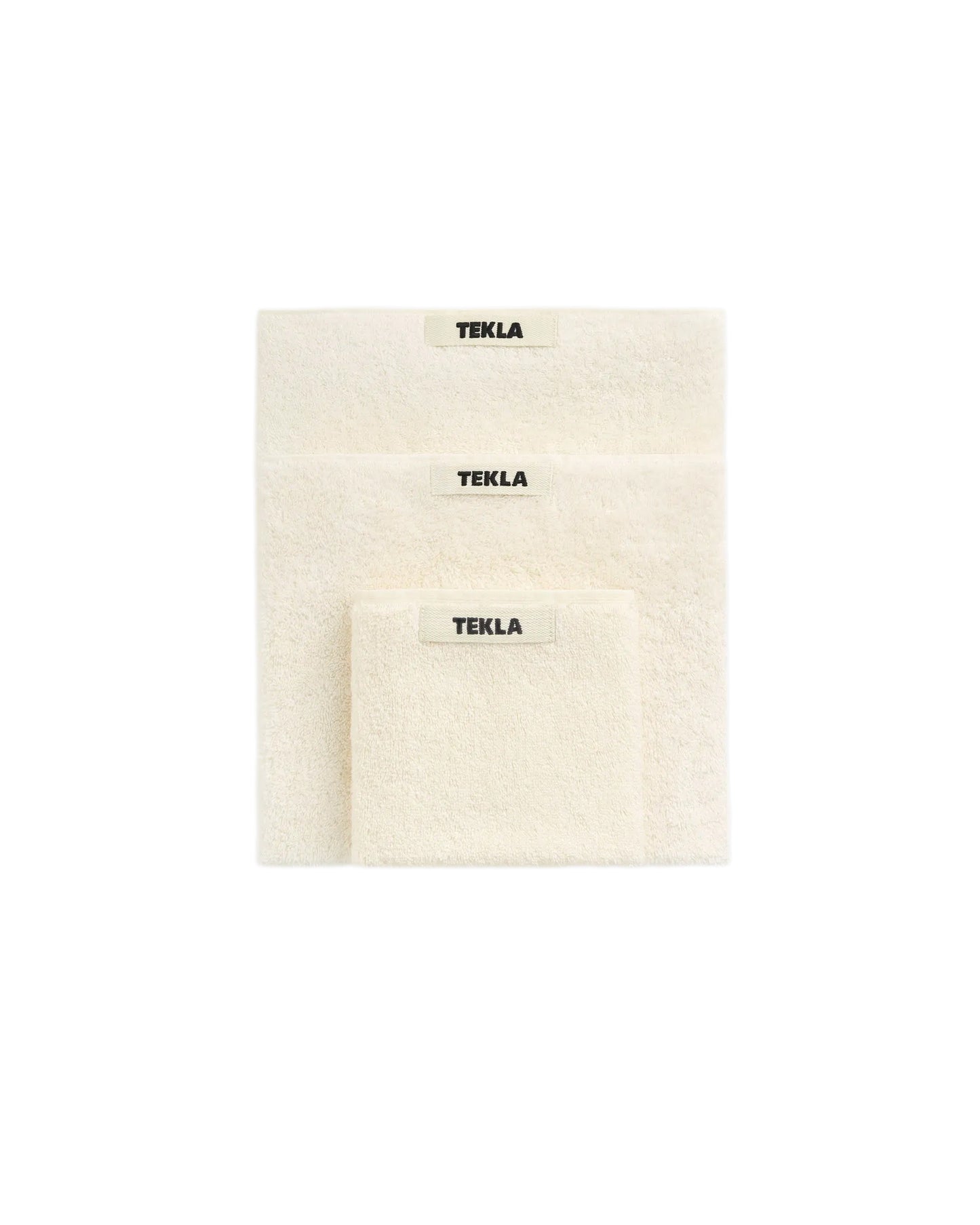 lost & found TEKLA Tekla Terry Washcloth Ivory