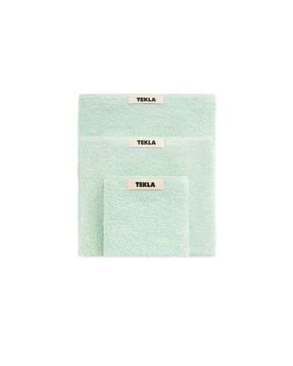 lost & found TEKLA Tekla Terry Washcloth Mint