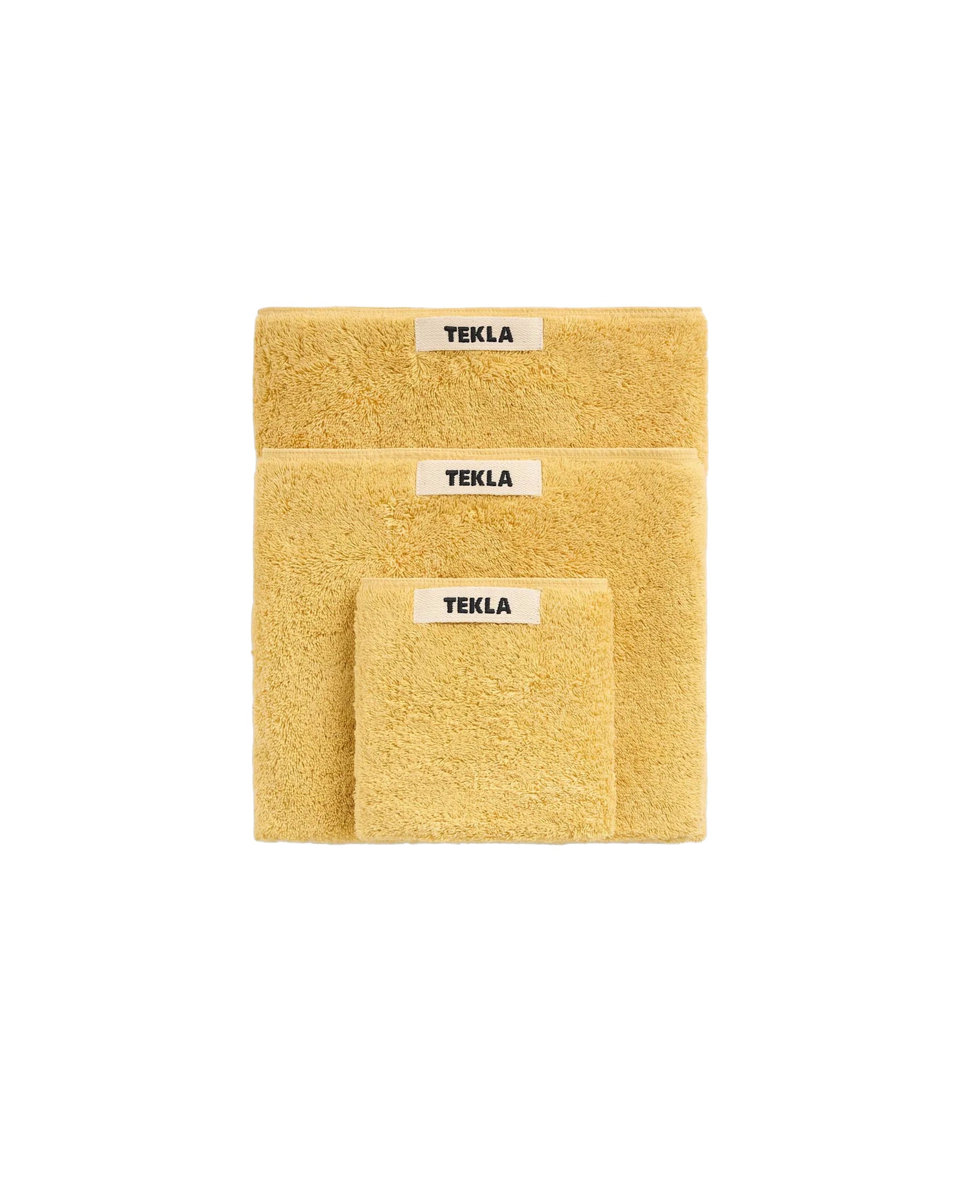 lost & found TEKLA Tekla Terry Washcloth Ochre