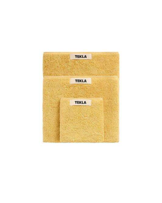 lost & found TEKLA Tekla Terry Washcloth Ochre