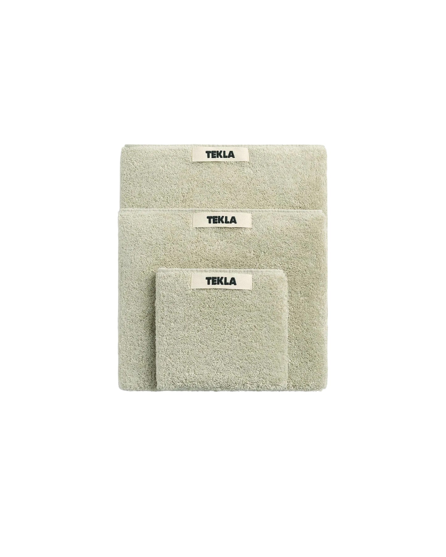 lost & found TEKLA Tekla Terry Washcloth Pebble