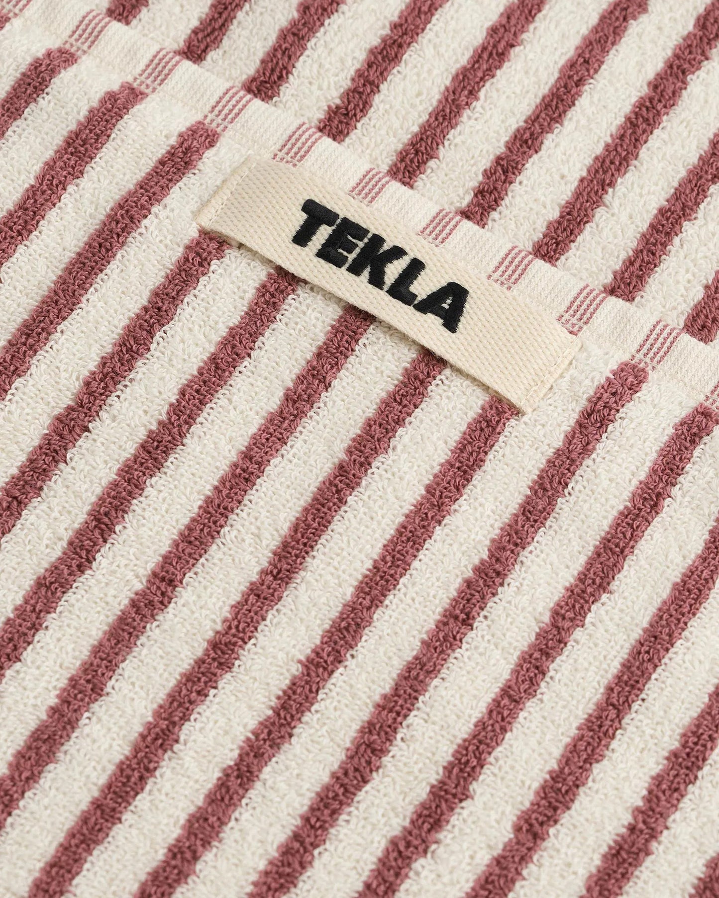 lost & found TEKLA Tekla Terry Washcloth Ripple Stripes