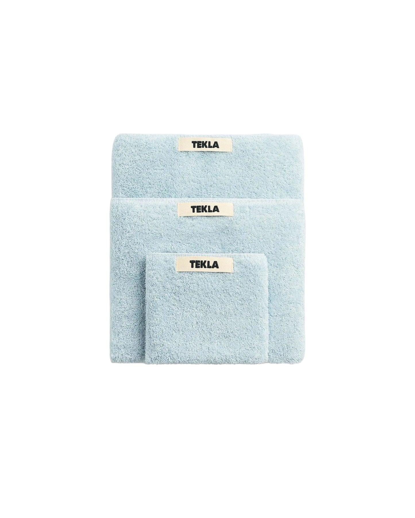 lost & found TEKLA Tekla Terry Washcloth Sky Blue