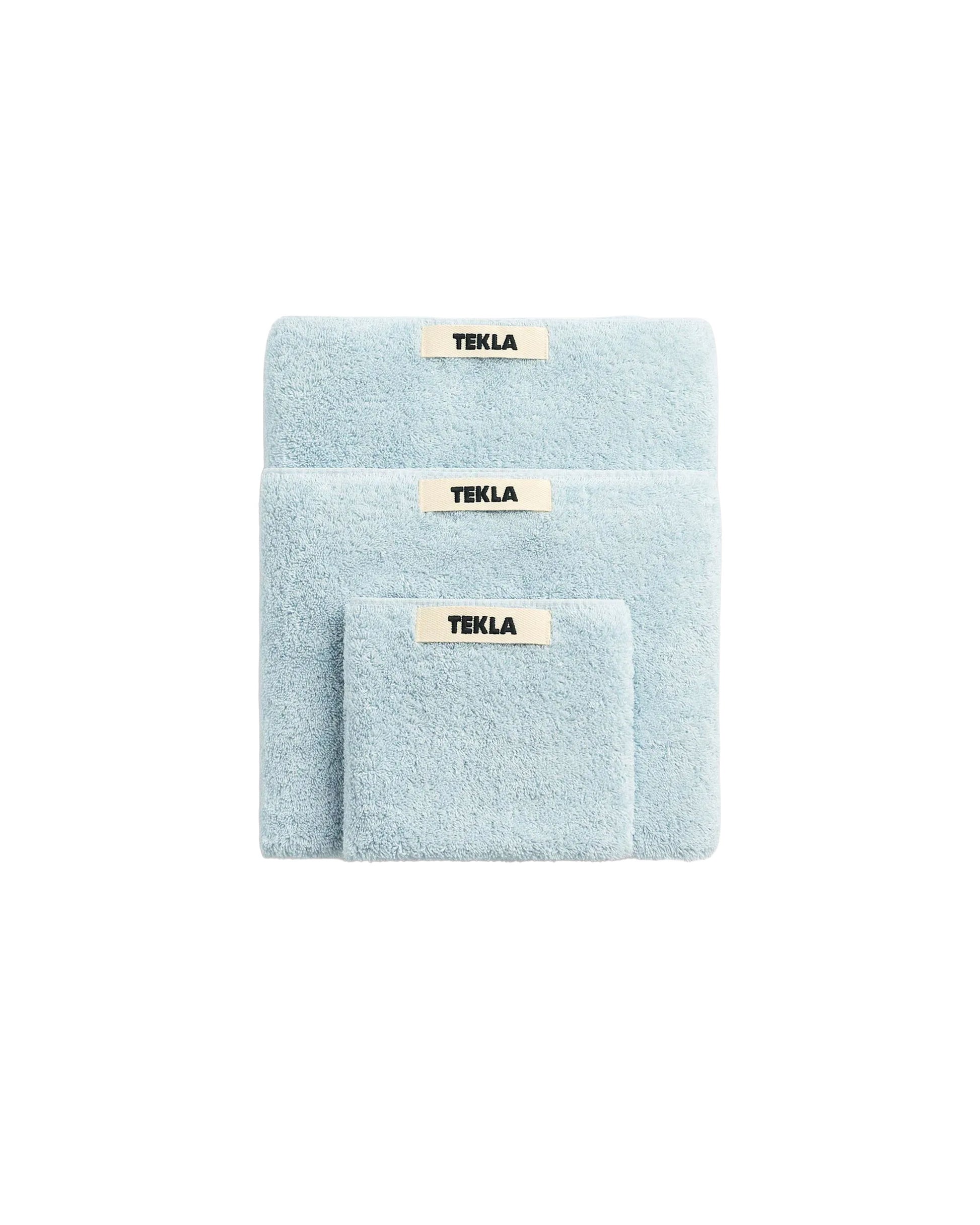 lost & found TEKLA Tekla Terry Washcloth Sky Blue