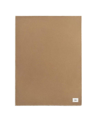 lost & found TEKLA Tekla Lambswool Blanket Oak