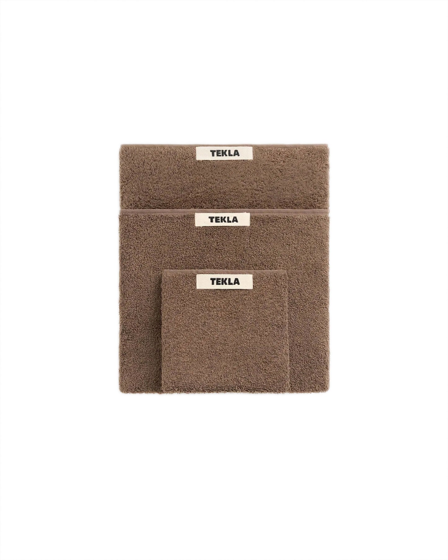 lost & found TEKLA Tekla Terry Bath Towel Kodiak Brown