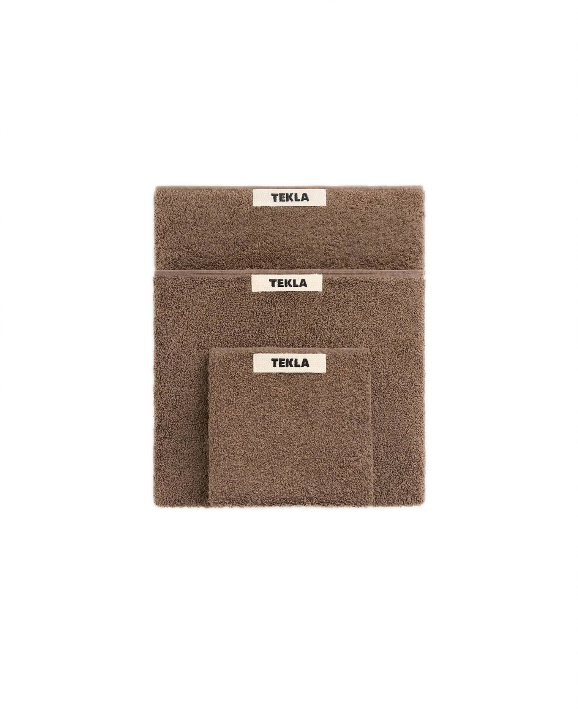 lost & found TEKLA Tekla Terry Bath Towel Kodiak Brown