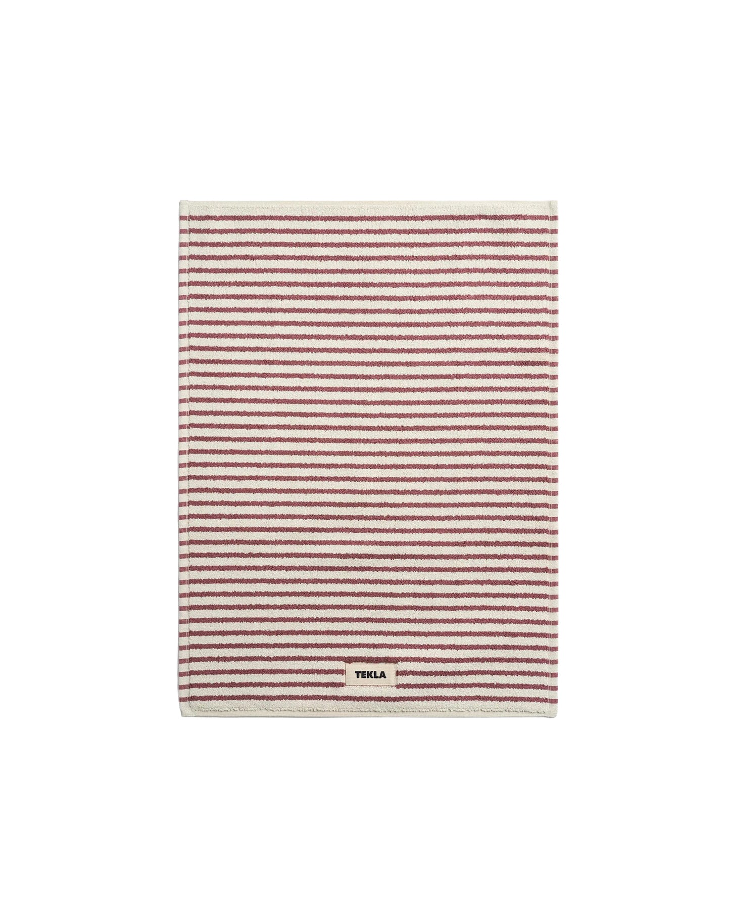 lost & found TEKLA Tekla Terry Bath Mat Ripple Stripes