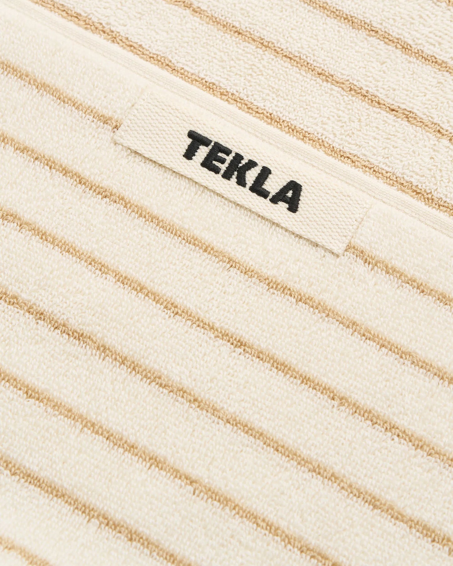 lost & found TEKLA Tekla Terry Hand Towel Sienna Stripes
