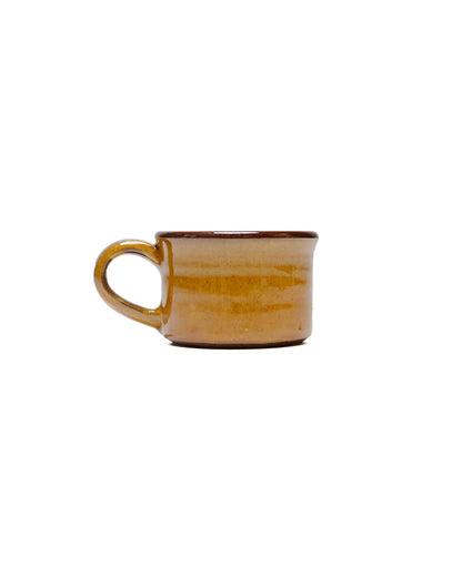 lost & found Tender Tender Half Height Coffee Mug Red Clay Amber Glaze