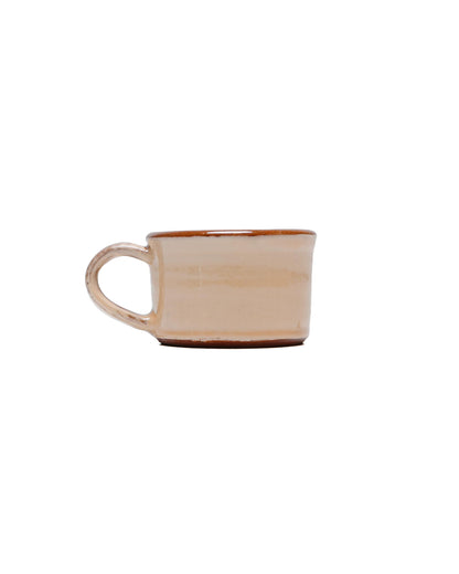 lost & found Tender Tender Half Height Coffee Mug Red Clay Pink Glaze