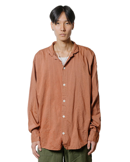 Tender Type 439 Stole Pocket Butterfly Shirt Thunderbolt Cotton Cambric Turkey Red Dyed