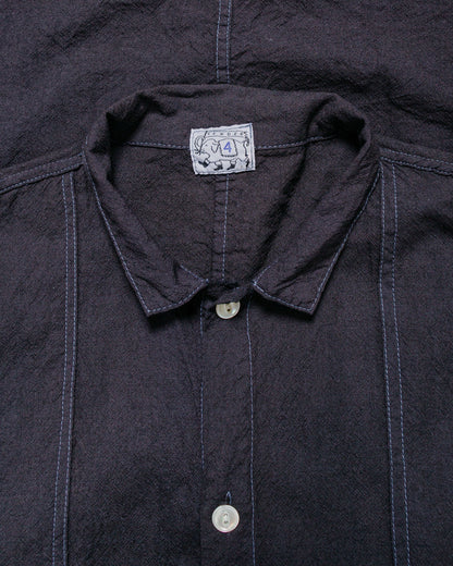 Tender Type 439 Stole Pocket Butterfly Shirt Wool Calico Black Hole