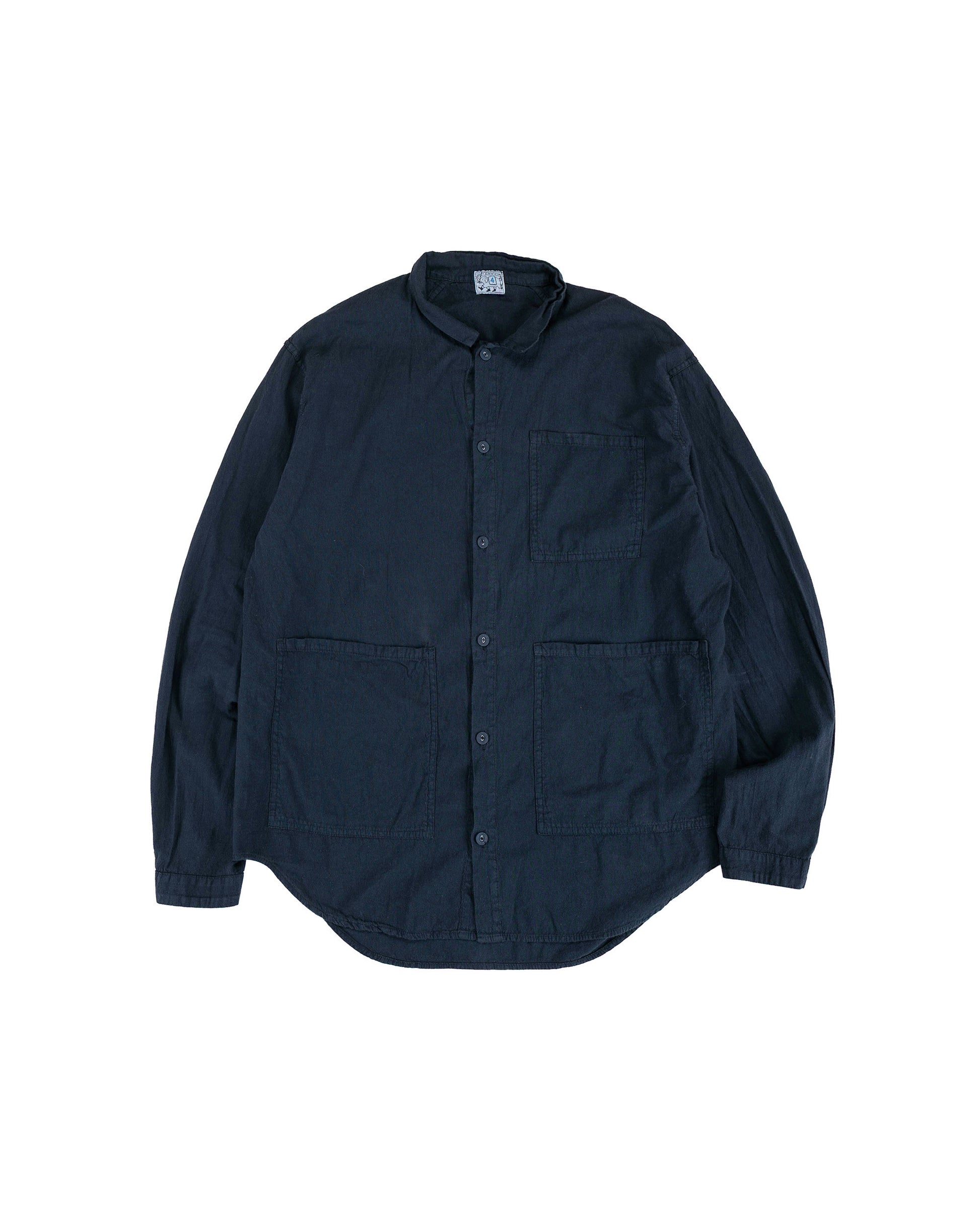 lost & found Tender Tender Type 457 Frock Shirt Cotton Pyjama Hadal Blue