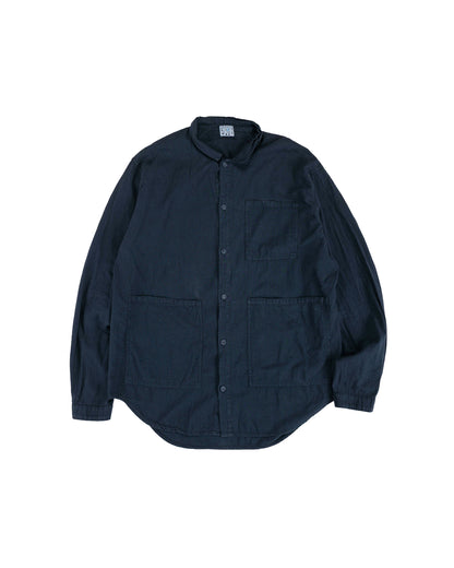 lost & found Tender Tender Type 457 Frock Shirt Cotton Pyjama Hadal Blue
