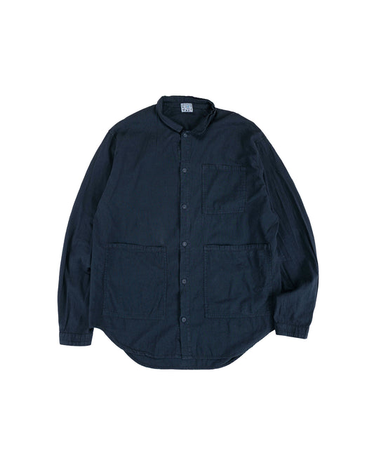 lost & found Tender Tender Type 457 Frock Shirt Cotton Pyjama Hadal Blue