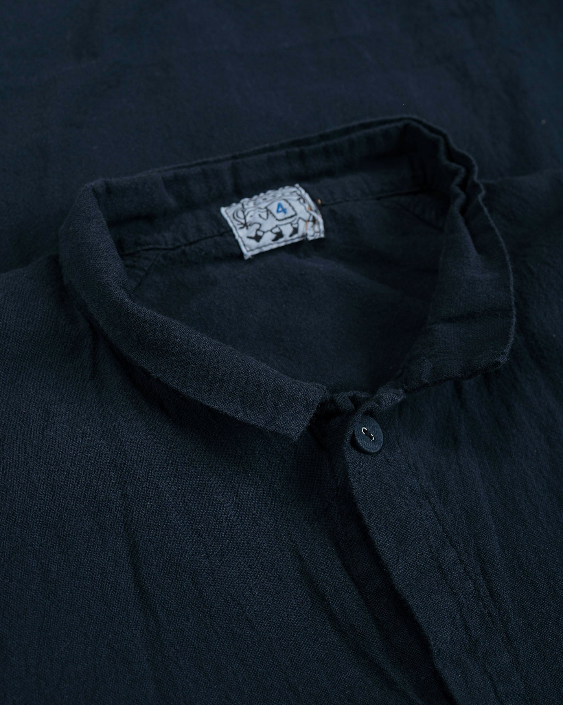 lost & found Tender Tender Type 457 Frock Shirt Cotton Pyjama Hadal Blue