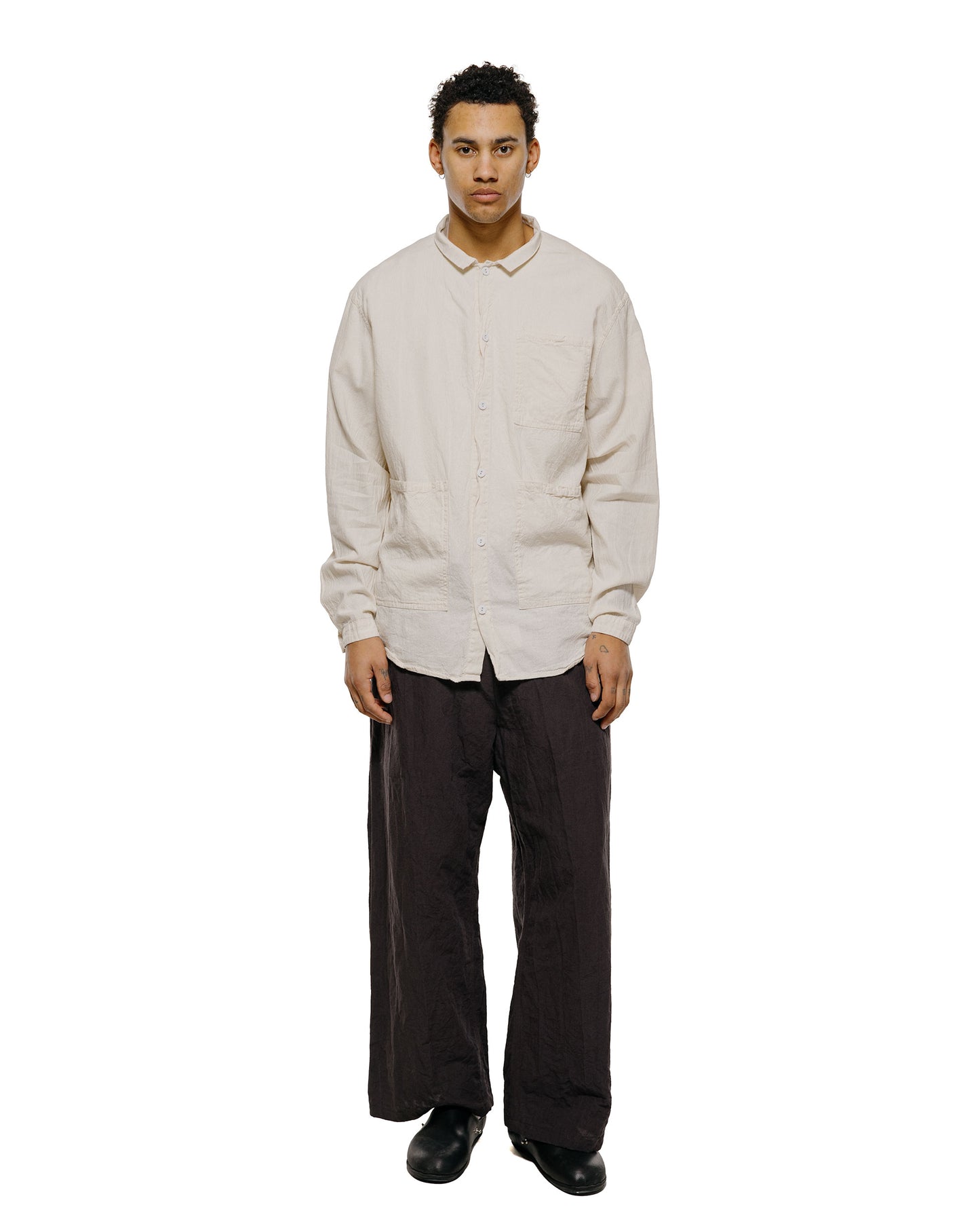 lost & found Tender Tender Type 457 Frock Shirt Cotton Pyjama Rinsed