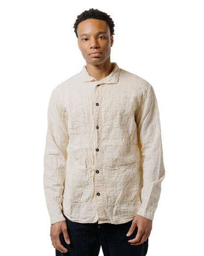 lost & found Tender Tender Type 468 Flipped Collar Shirt Airbag Cambric Rinsed