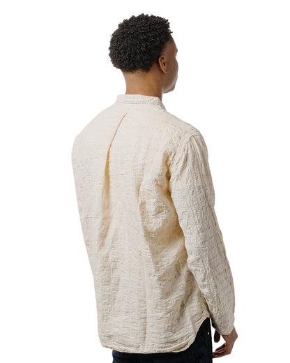 lost & found Tender Tender Type 468 Flipped Collar Shirt Airbag Cambric Rinsed
