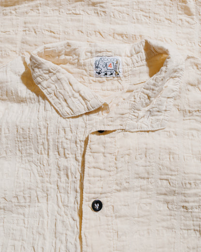 lost & found Tender Tender Type 468 Flipped Collar Shirt Airbag Cambric Rinsed