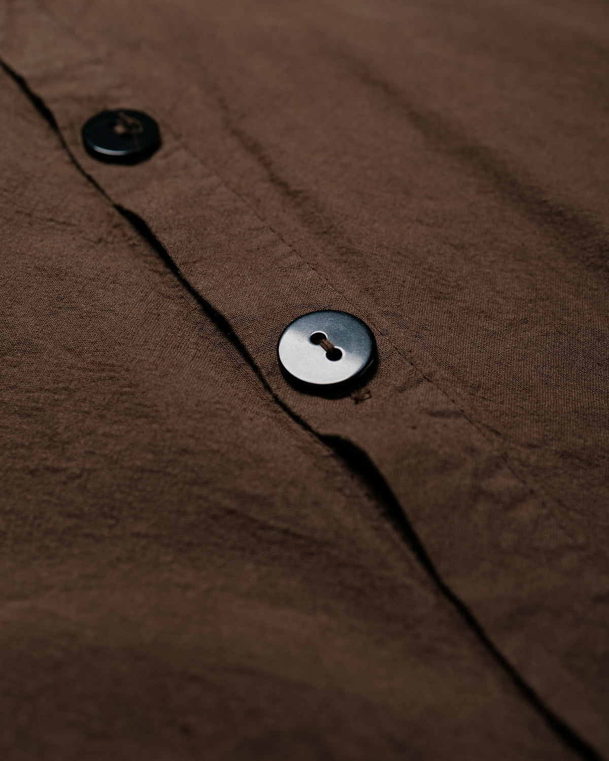 Tender Type 485 Isosceles Shirt Cotton Sheeting Brown Hat