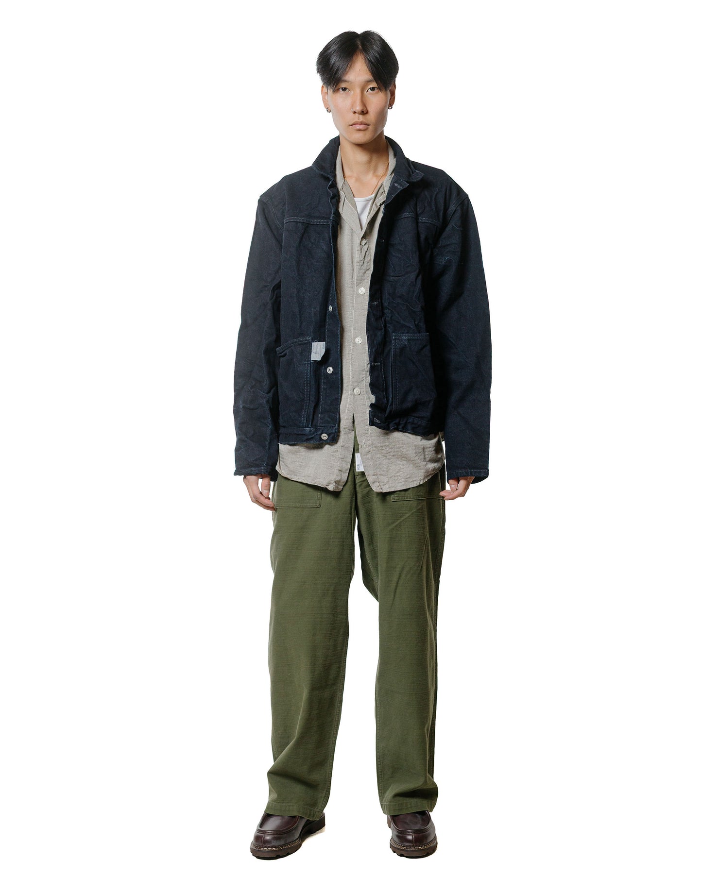 Tender Type 902 Edited Jeans 16oz Selvage Denim Chestnut Dyed