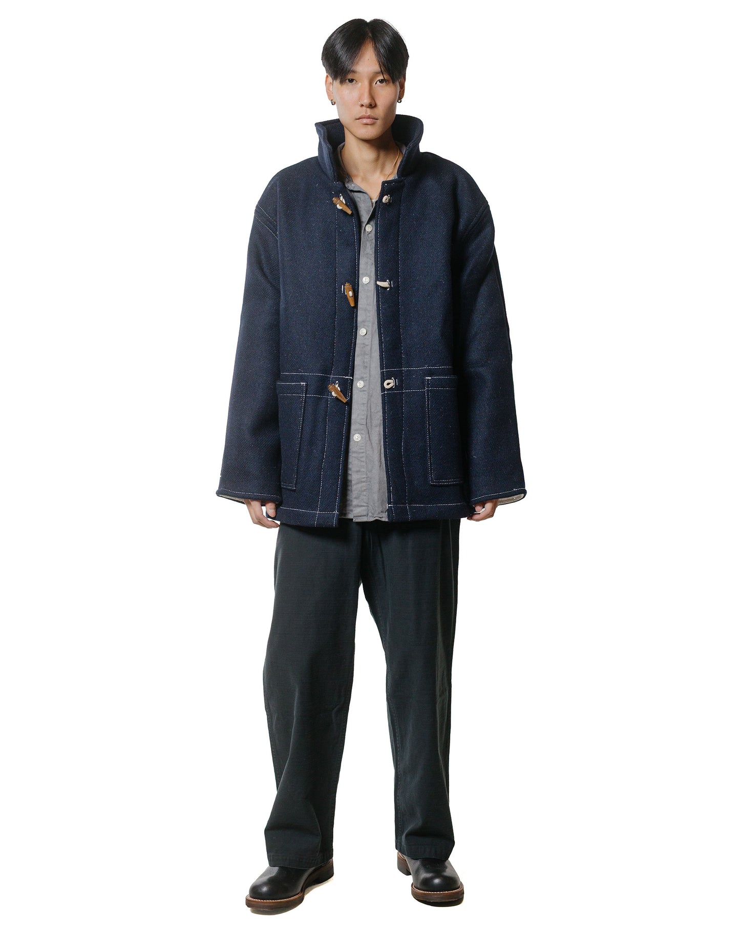 Tender Type 948 Ambler Coat Double Face Jacob Melton Navy