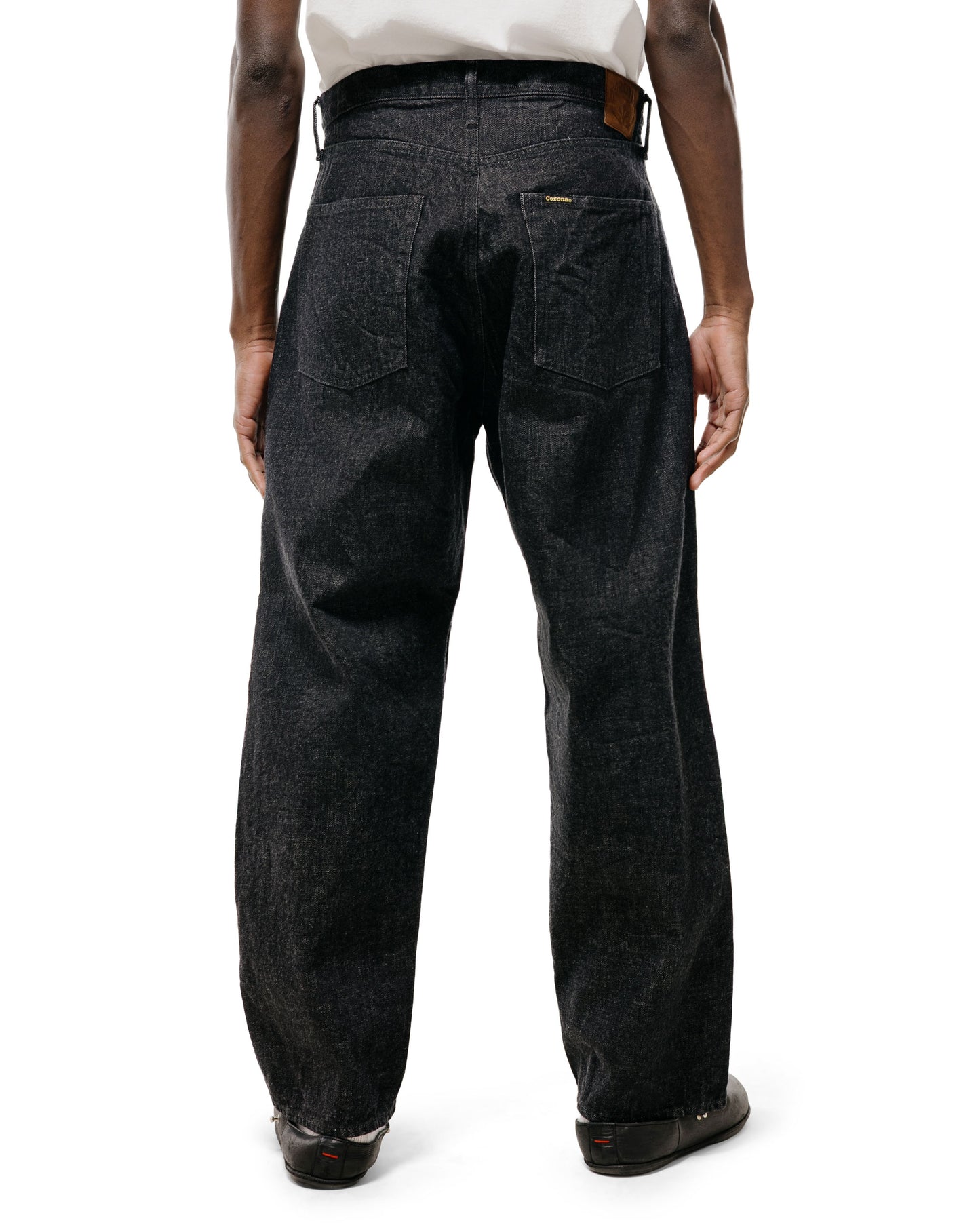 lost & found The Corona Utility The Corona Utility CP005 W05 Five Pocket 13.5oz Selvedge Denim Black