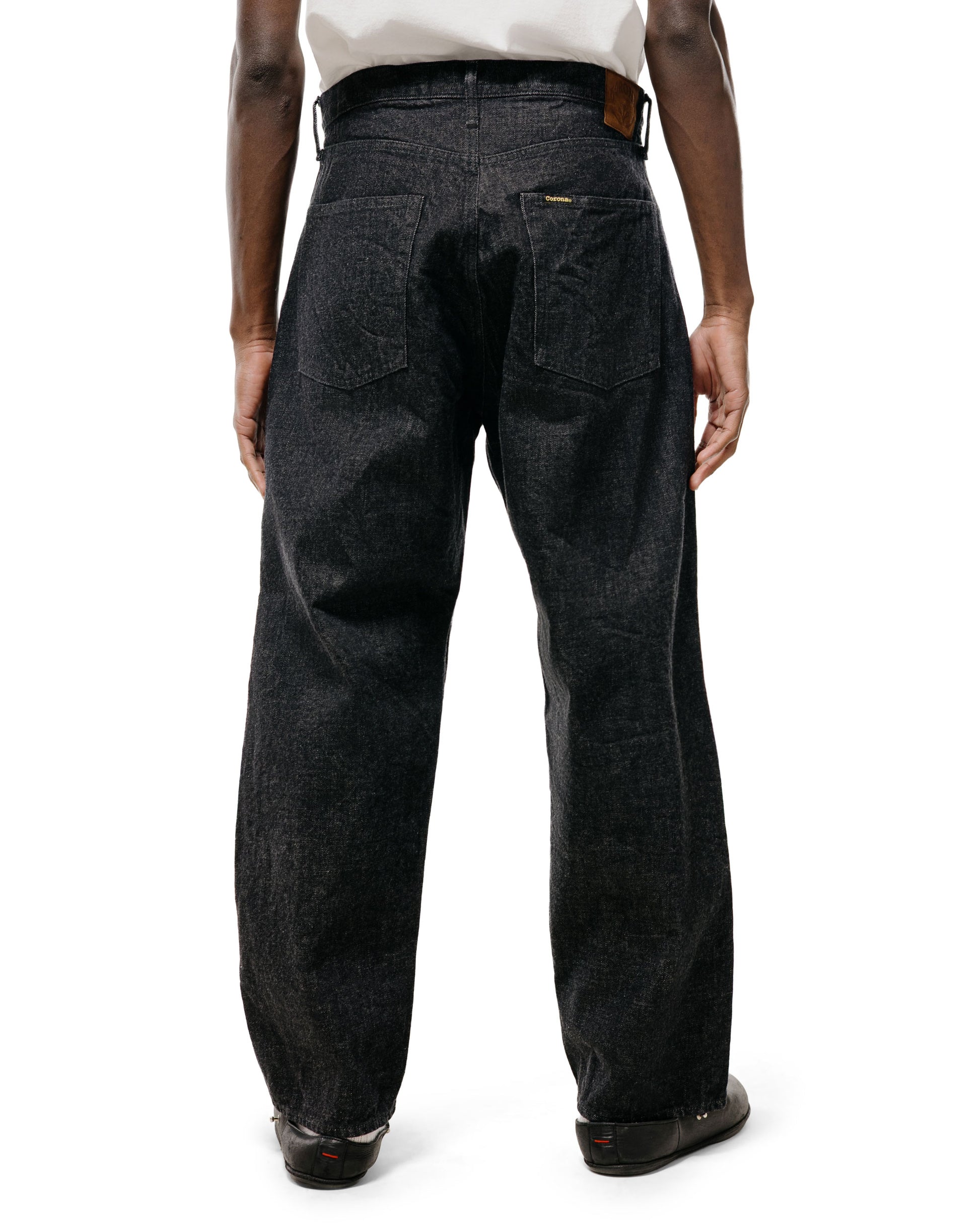 lost & found The Corona Utility The Corona Utility CP005 W05 Five Pocket 13.5oz Selvedge Denim Black