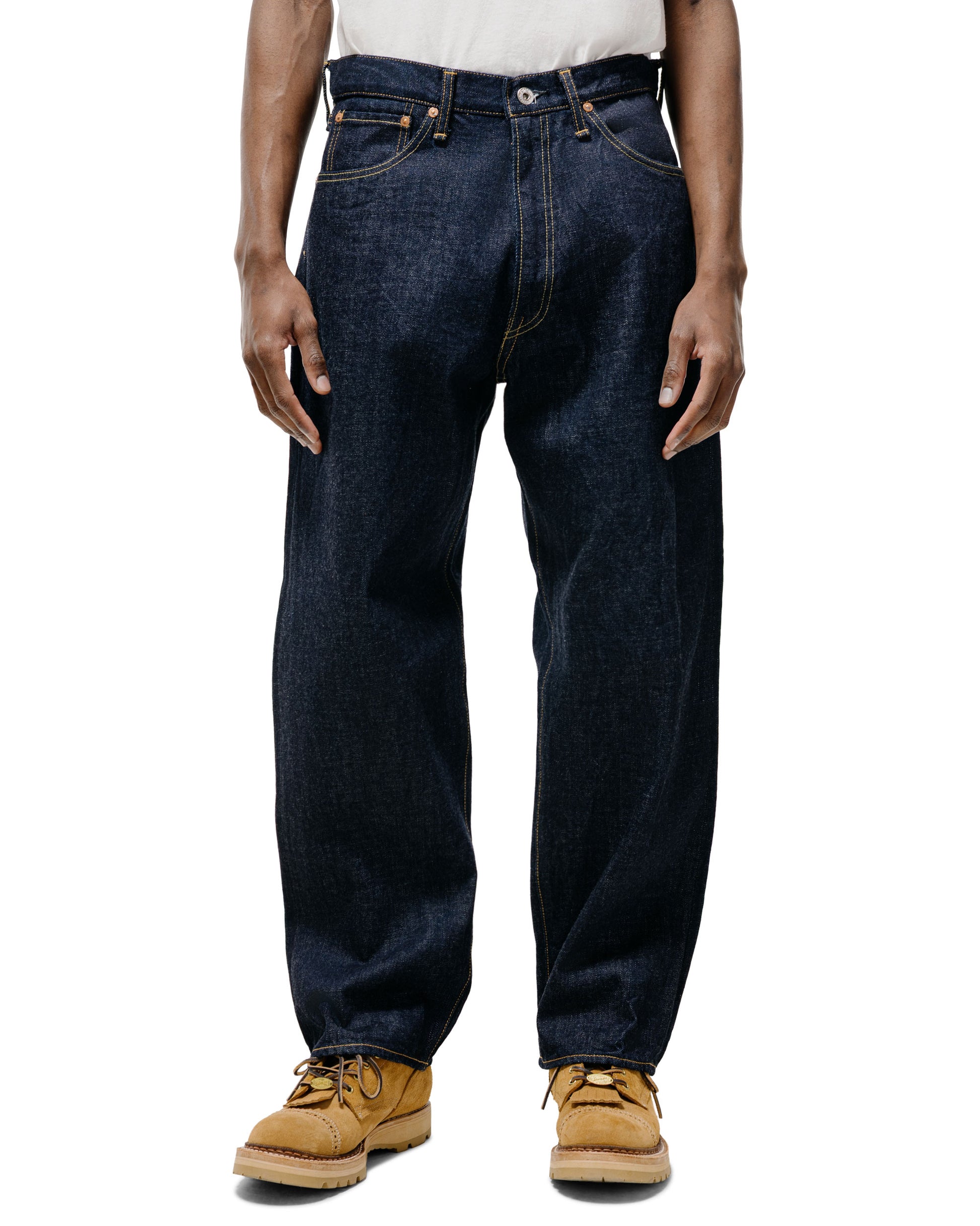 lost & found The Corona Utility The Corona Utility CP005 W05 Five Pocket 14oz Selvedge Denim Indigo Blue