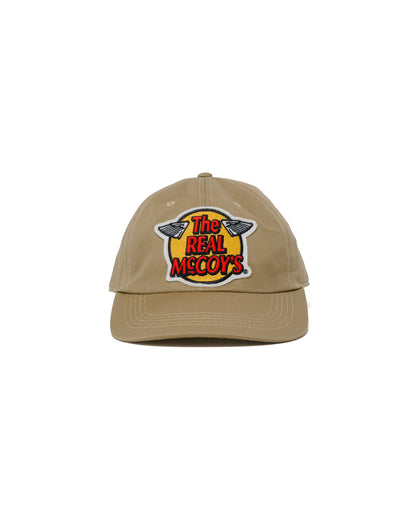 lost & found The Real McCoy's The Real McCoy's MA23001 The Real McCoy's Logo Baseball Cap Khaki