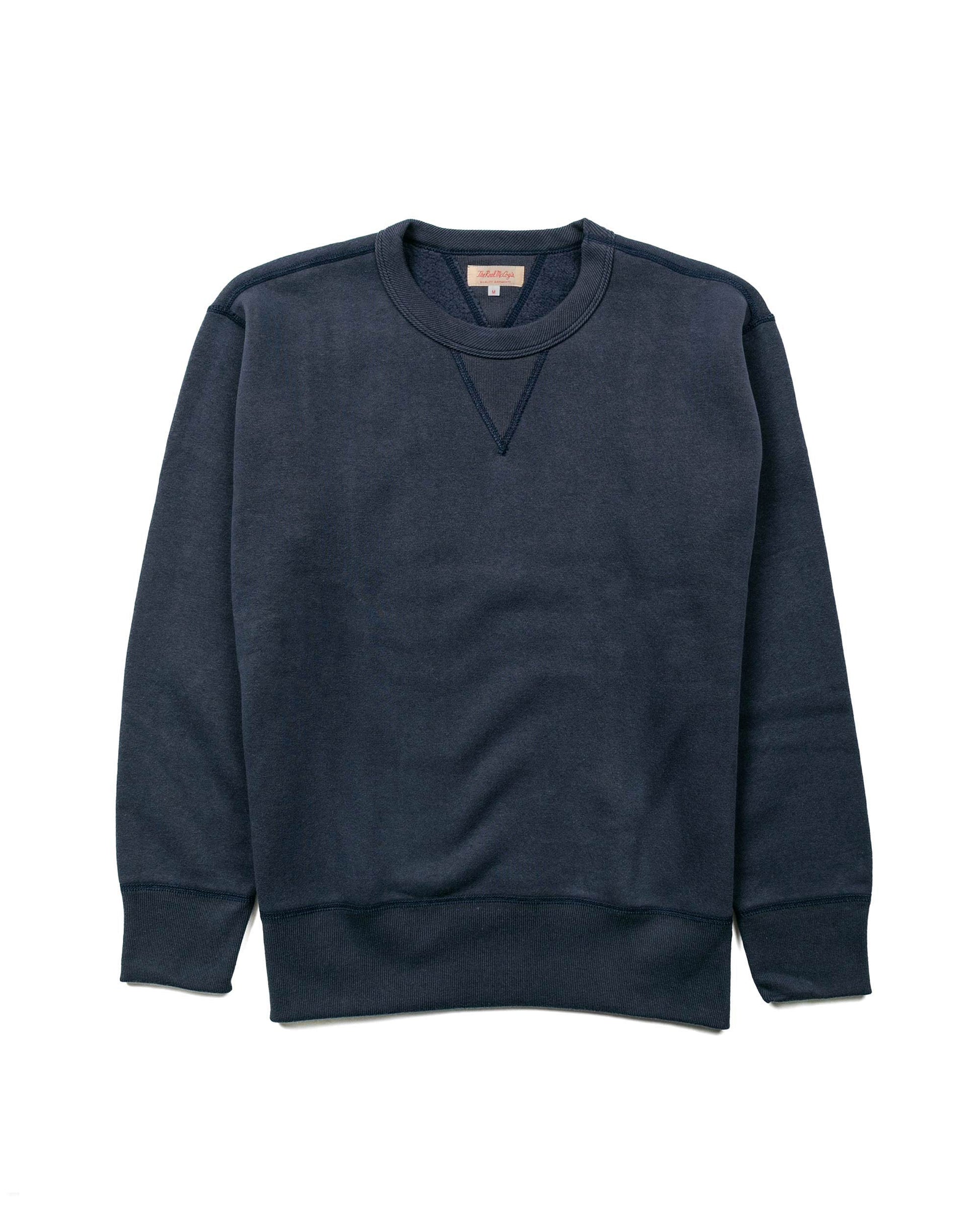 lost & found The Real McCoy's The Real McCoy's MC13111 Sweatshirt / Loop Wheel Navy