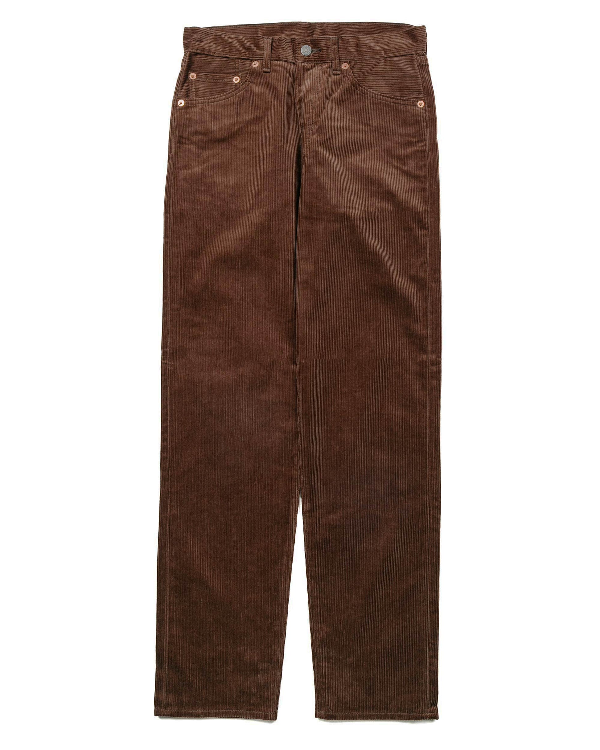 lost & found The Real McCoy's The Real McCoy's MP22107 Corduroy Trousers Lot.906 Brown