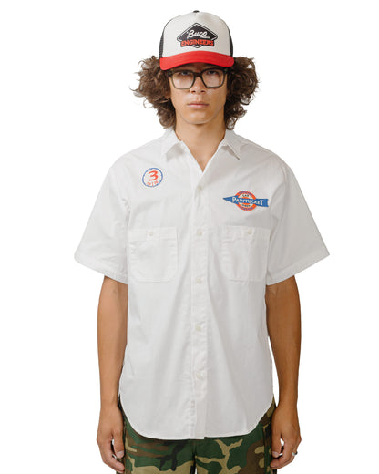 lost & found The Real McCoy's The Real McCoy's MS24005 Cotton Serviceman Shirt / Pawtucket White