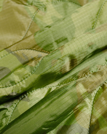 lost & found The Corona Utility The Corona Utility CJ020 Combat Quilting Liner Jacket Green Leaf Camo