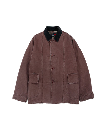 lost & found The Corona Utility The Corona Utility CJ076 'Utica Field Coat' Cotton Duck Chocolate Brown