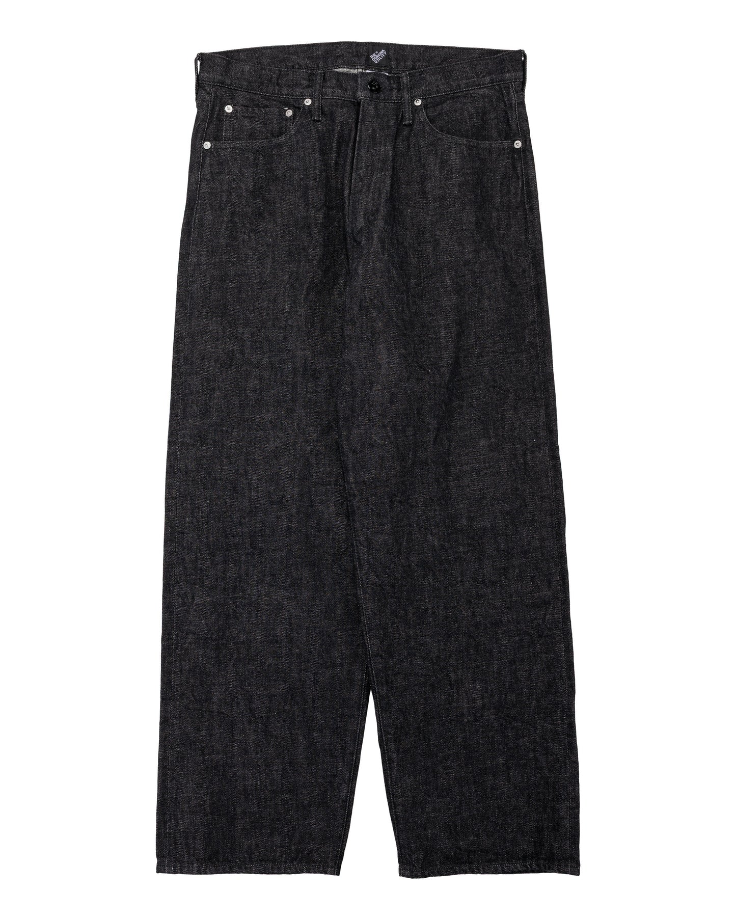 lost & found The Corona Utility The Corona Utility CP005 W05 Five Pocket 13.5oz Selvedge Denim Black